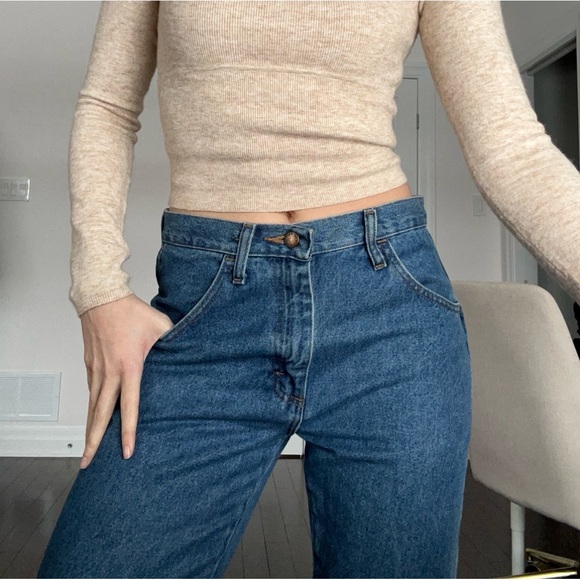 Rustler mens jeans blue denim - Picture 1 of 8